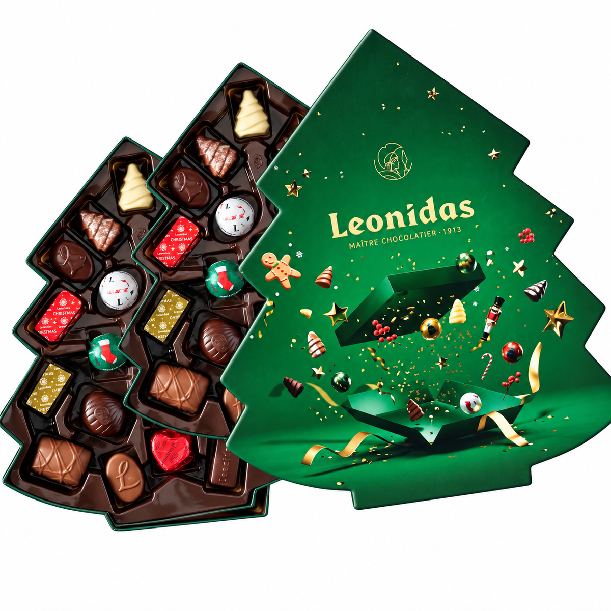 Le Grand Sapin | Kalėdinė eglutė su šokoladu, 20 vnt.