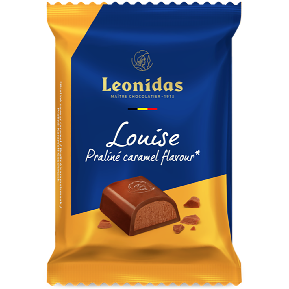 Louise | Pieniško šokolado plytelė su lazdynų riešutų įdaru, 75 g