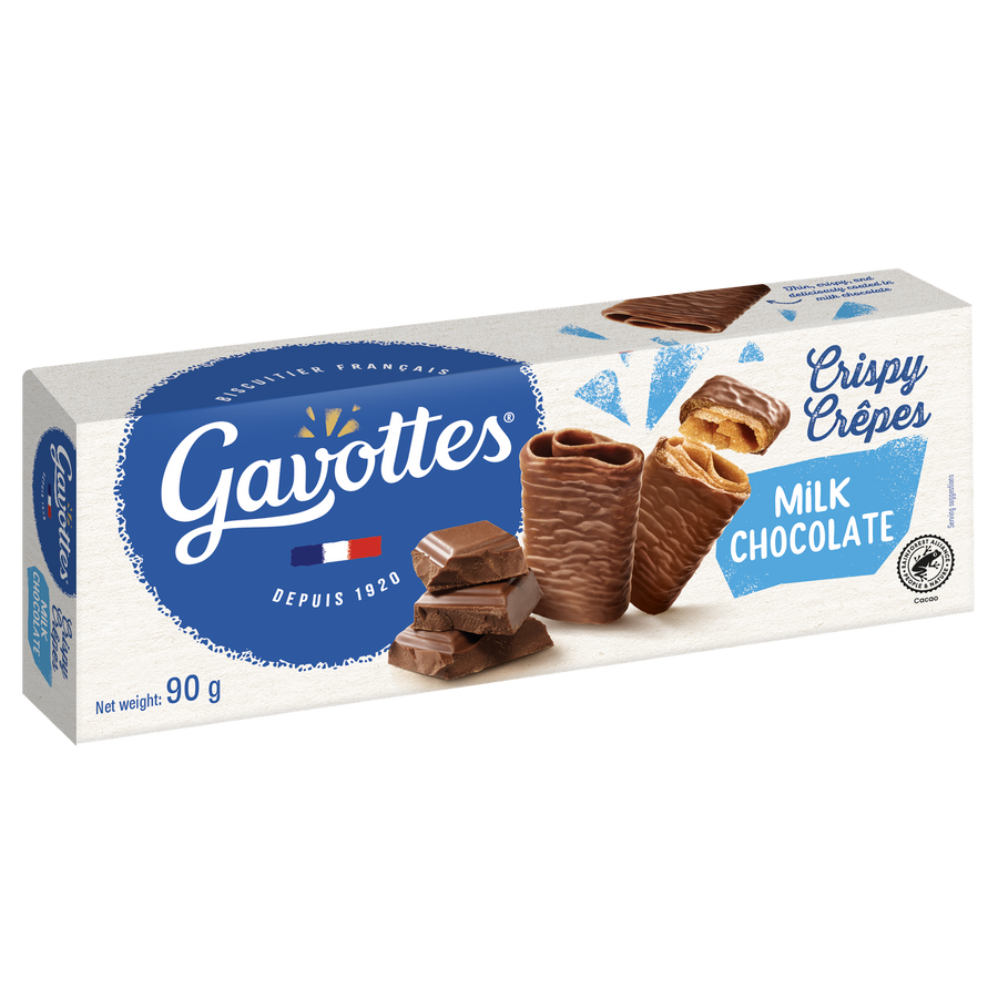 Gavottes | Vafliai su pienišku šokoladu, 90 g