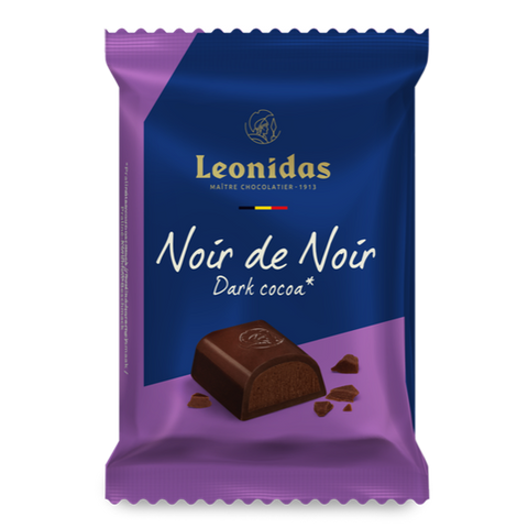 Noir de noir – juodojo šokolado plytelė su ganache įdaru, 75 g