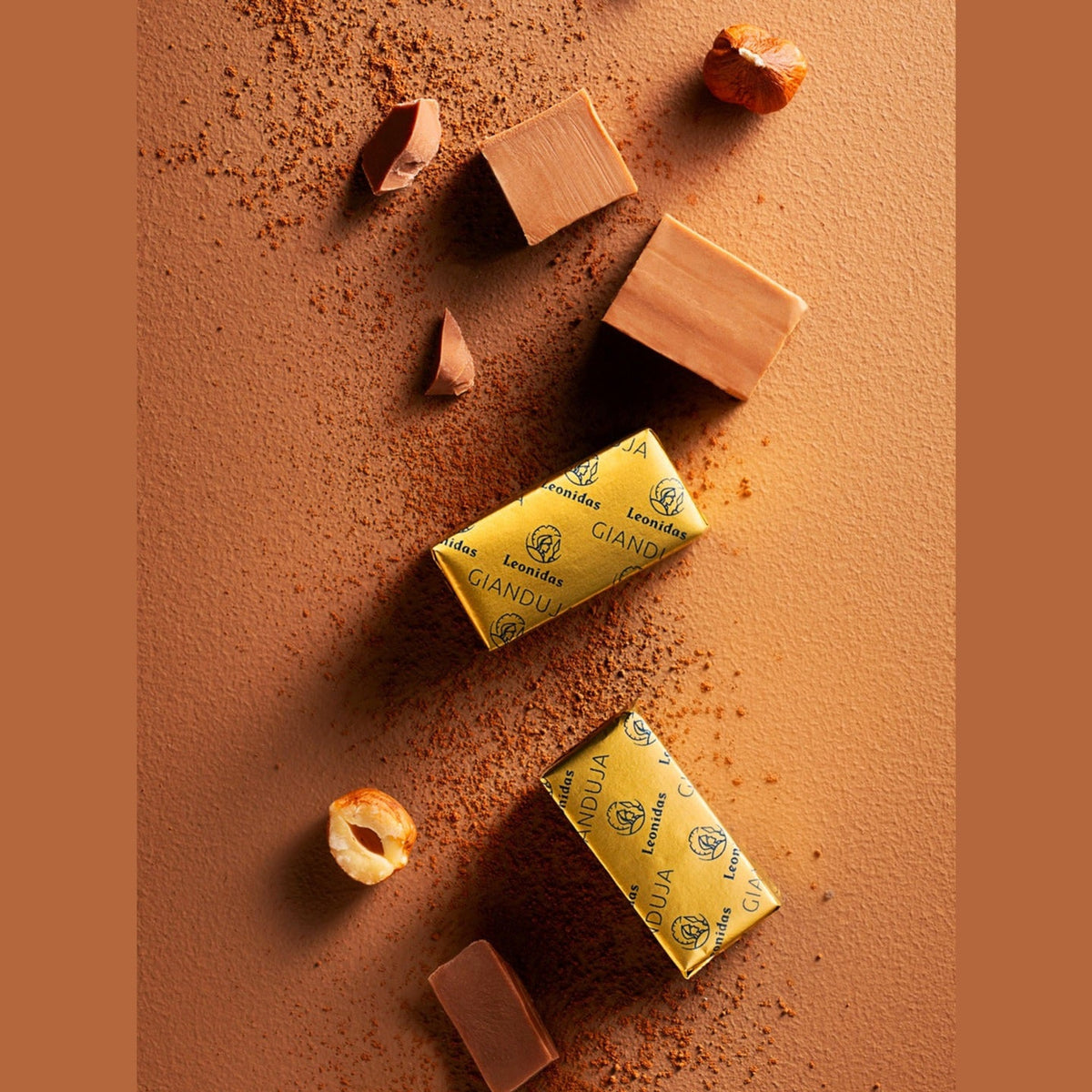 Gianduja | Lazdynų riešutų šokoladas, 36 vnt.