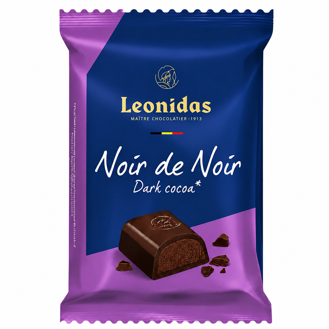Noir de Noir | Juodojo šokolado plytelė su ganache, 75 g