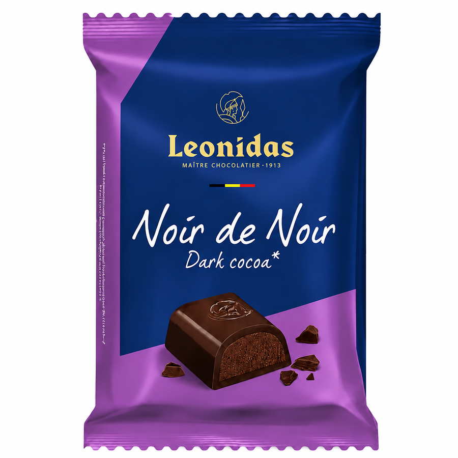 Noir de Noir | Juodojo šokolado plytelė su ganache, 75 g
