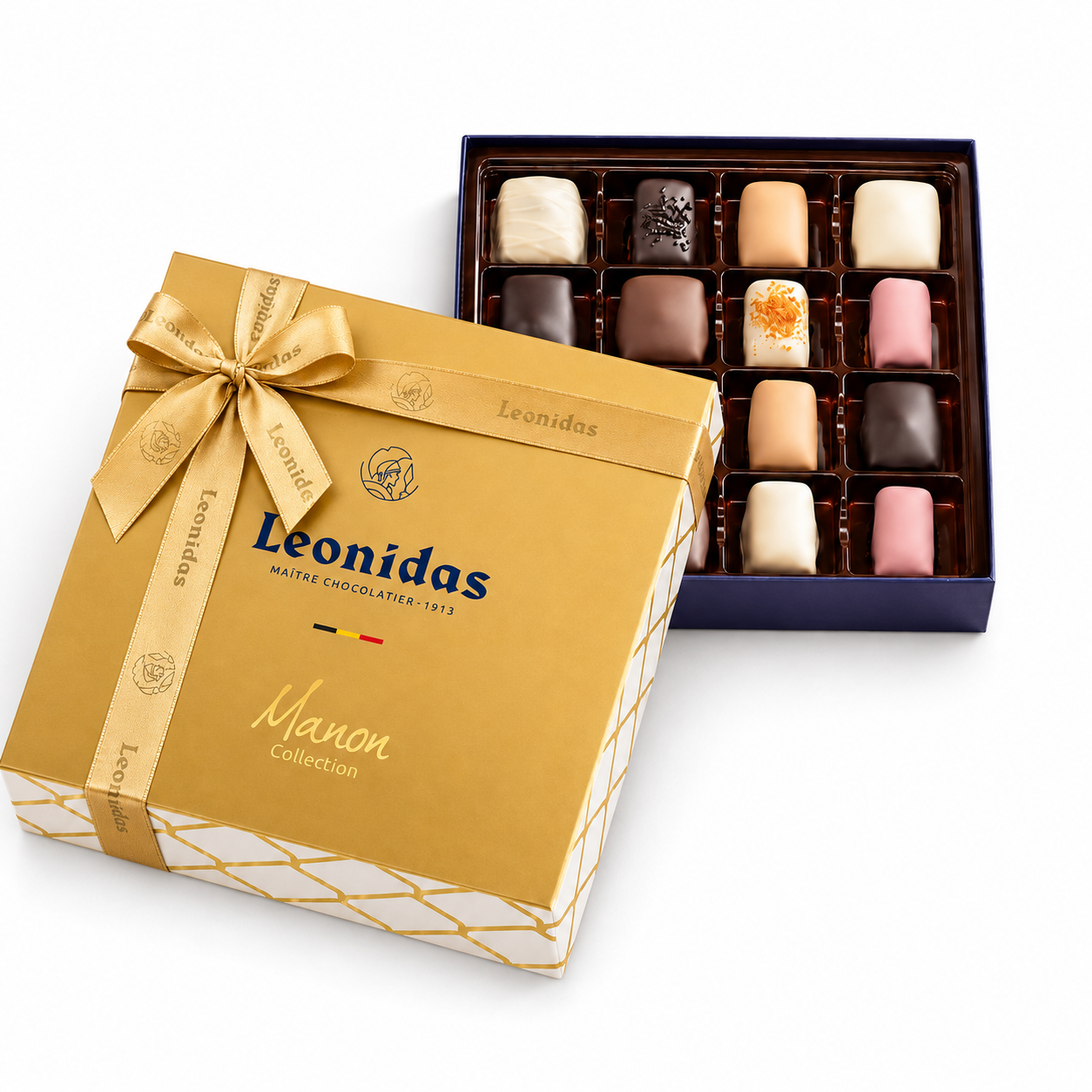 Manon Signature | Ikoninis „Leonidas“ šokoladas, 20 vnt.