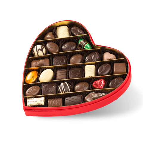 Šokolado rinkinys „Satin Heart“ M