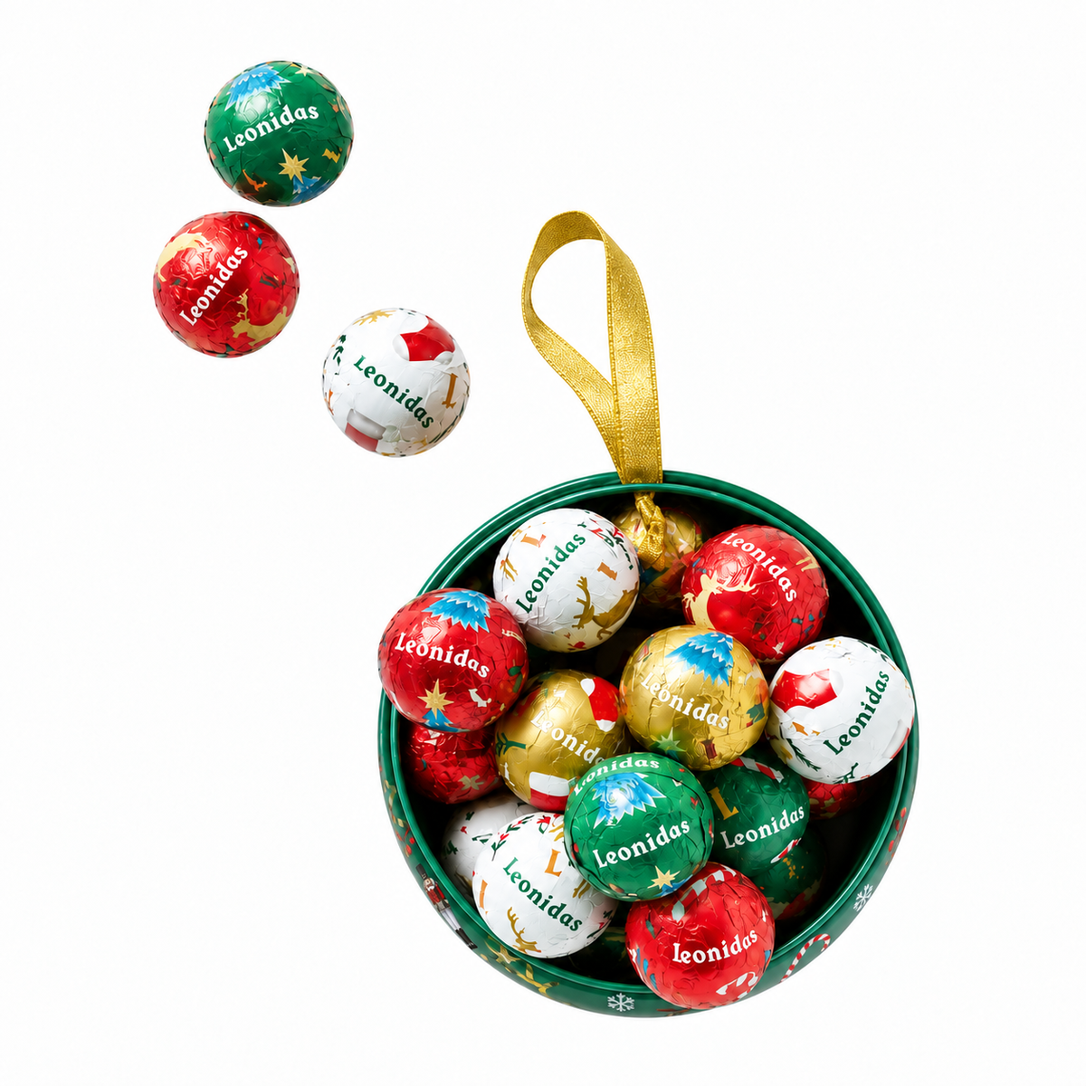Boule de Noël Vert | Žalias kalėdinis burbulas, 20 vnt.