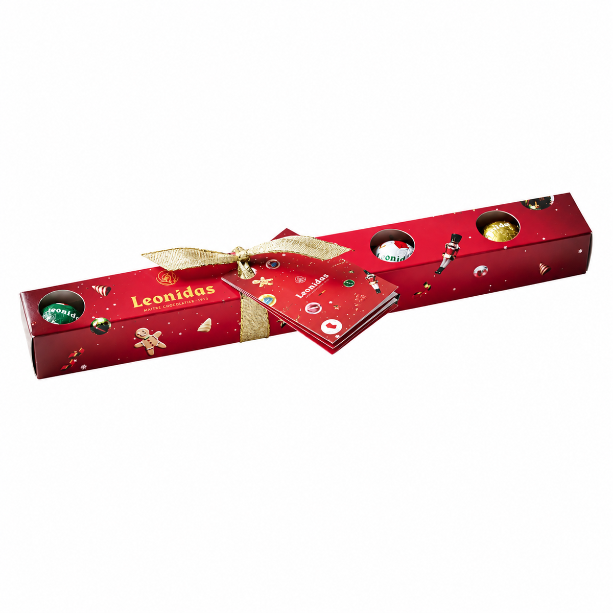 Réglette de Noël | Kalėdiniai šokoladiniai kamuoliukai, 10 vnt.