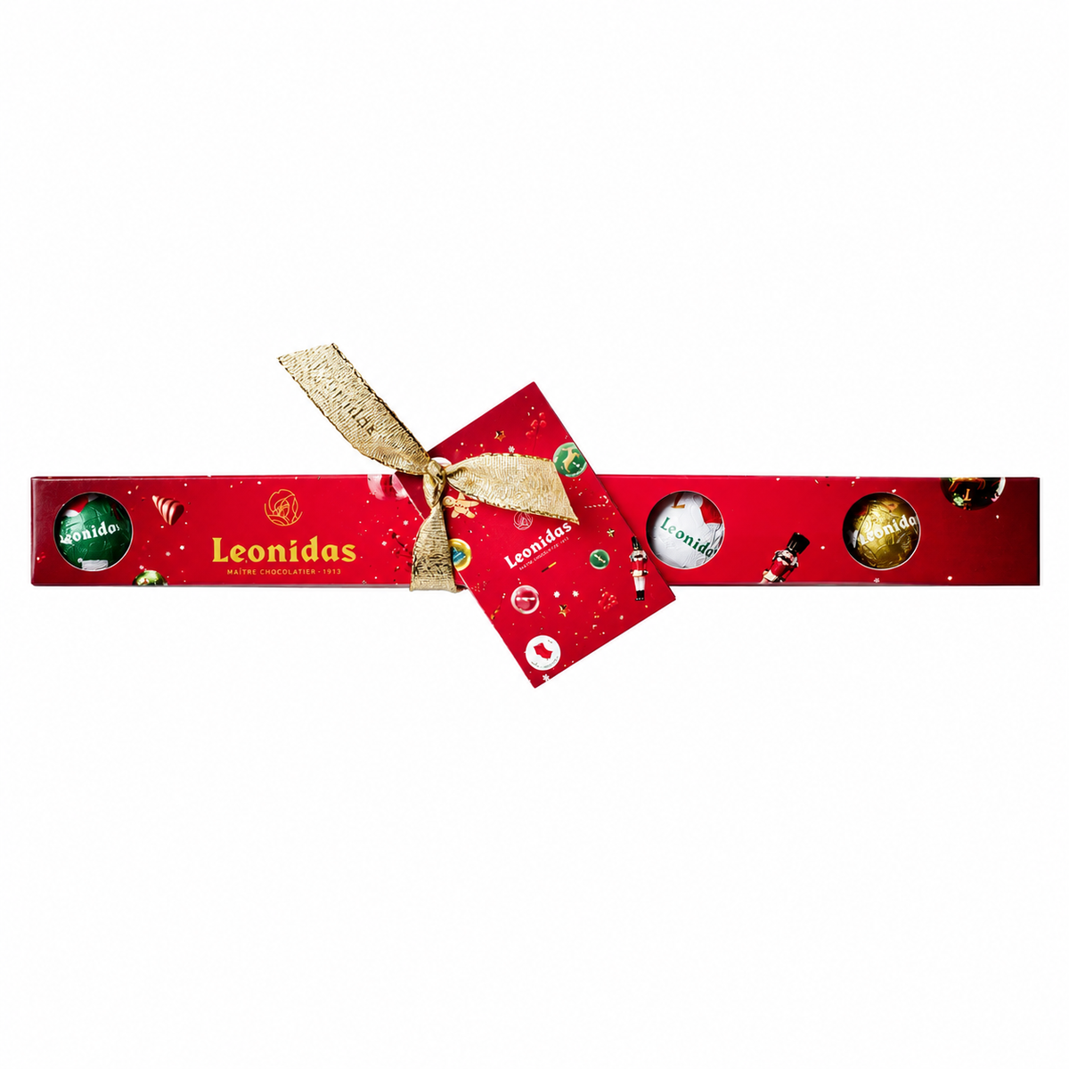 Réglette de Noël | Kalėdiniai šokoladiniai kamuoliukai, 10 vnt.