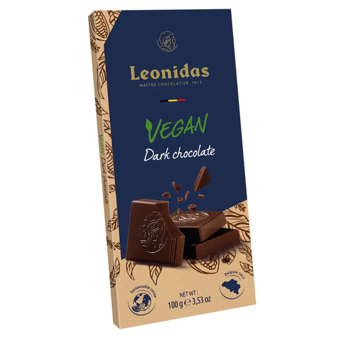 Veganiška juodojo šokolado plytelė, 100 g
