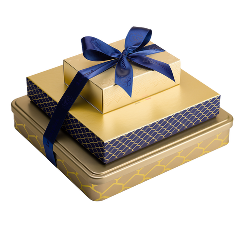 Šokolado rinkinys „Golden tower“