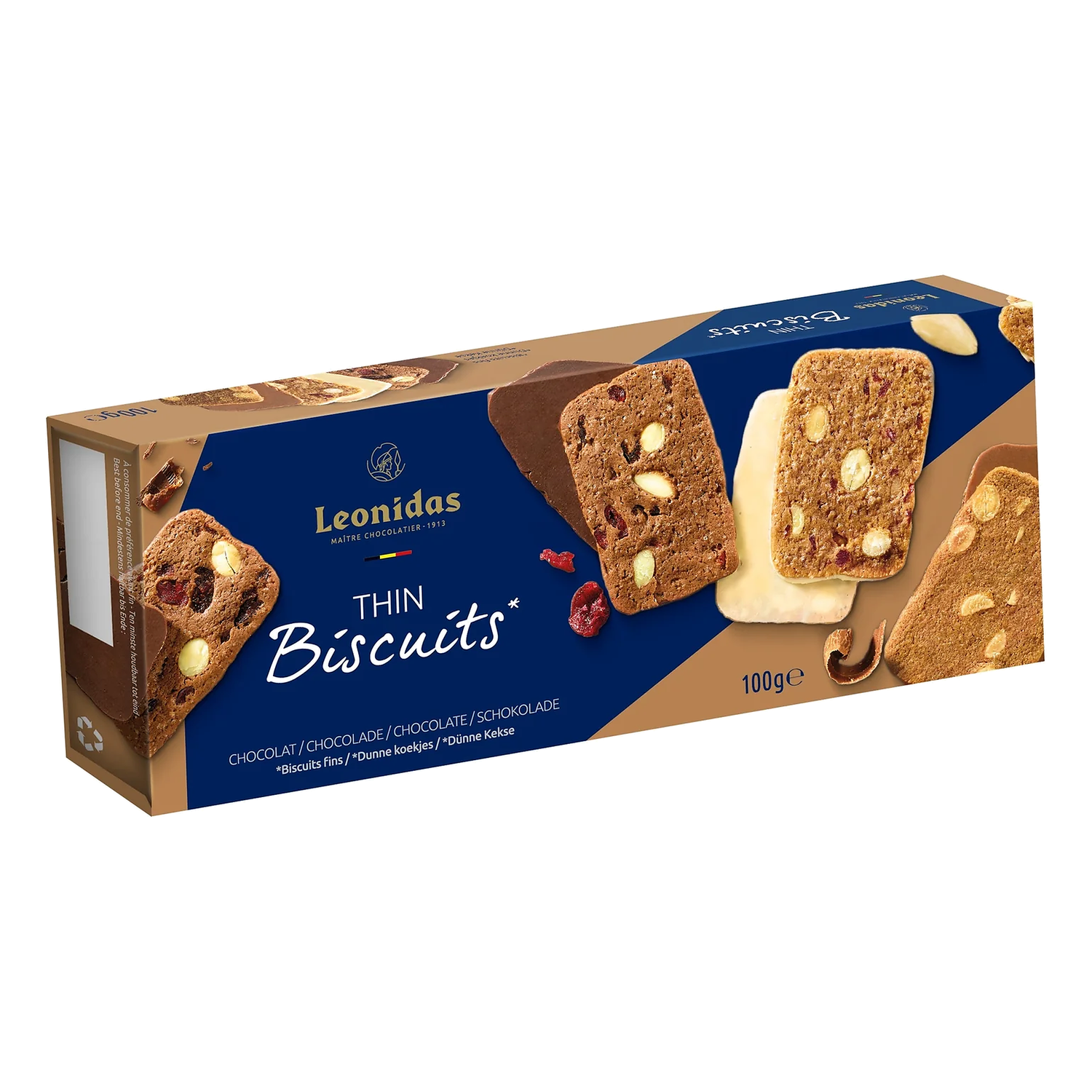 Trijų skonių sausainiai, 100 g