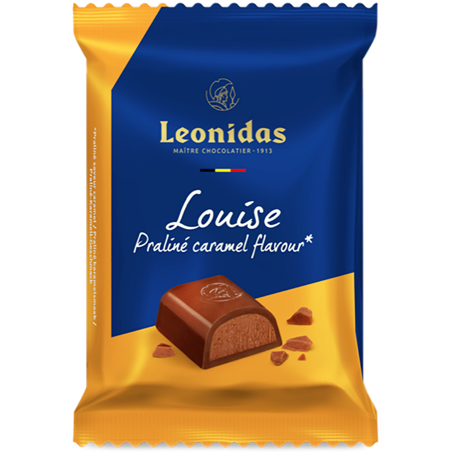 Louise | Pieniško šokolado plytelė su lazdynų riešutų įdaru, 75 g